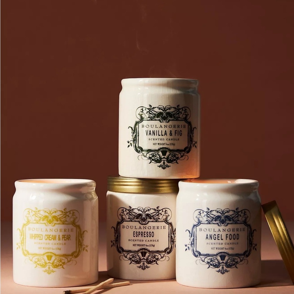 Anthropologie NWT Boulangerie Vanilla and Fig Candle